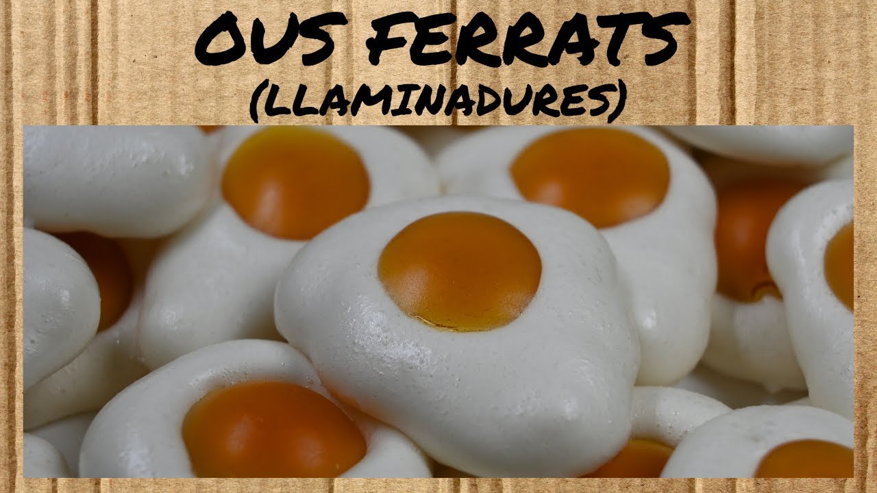 OUS FERRATS - recepta FÀCIL - pocs INGREDIENTS - LLAMINADURES - dolços en CATALÀ de Dolça Terra
