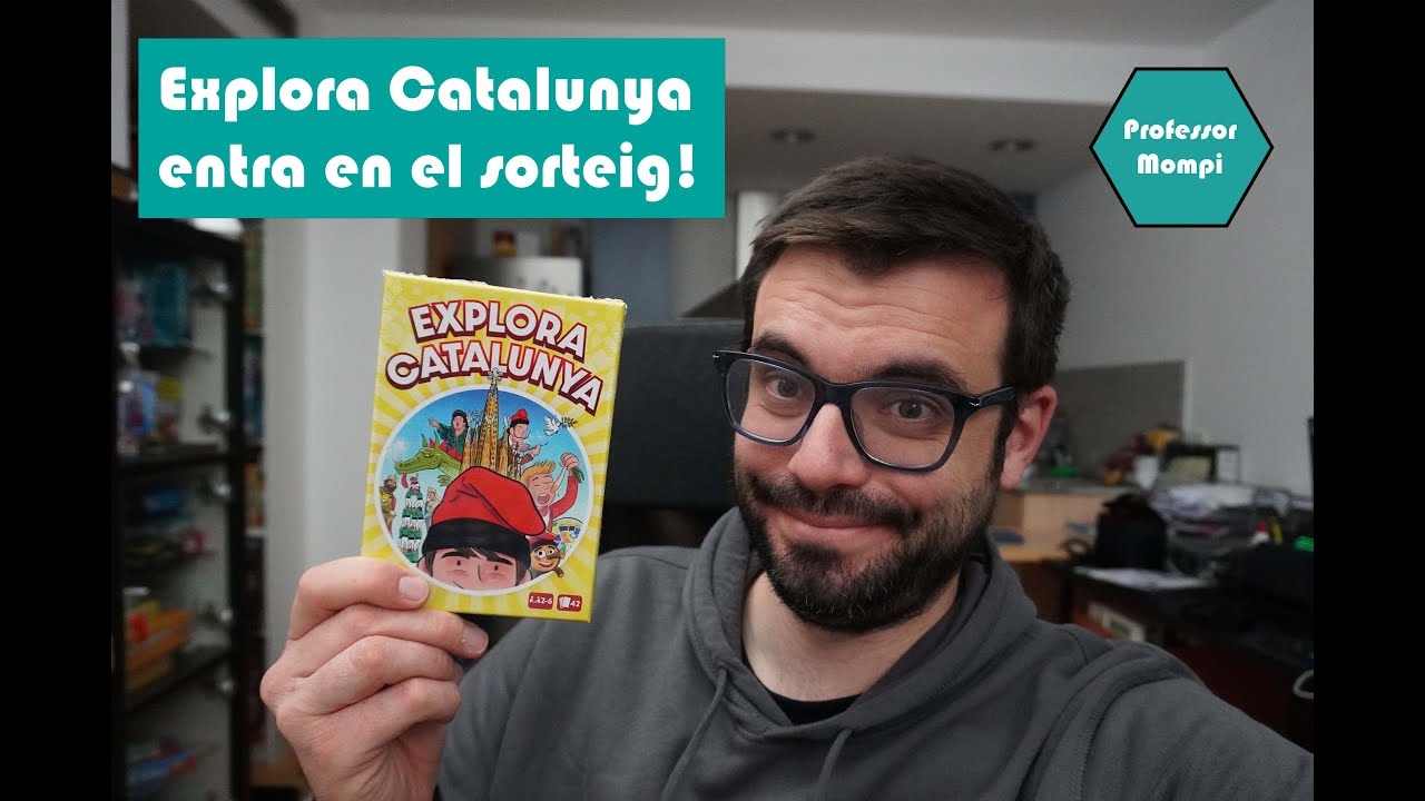 El joc EXPLORA CATALUNYA també entra al sorteg! de Professor Mompi