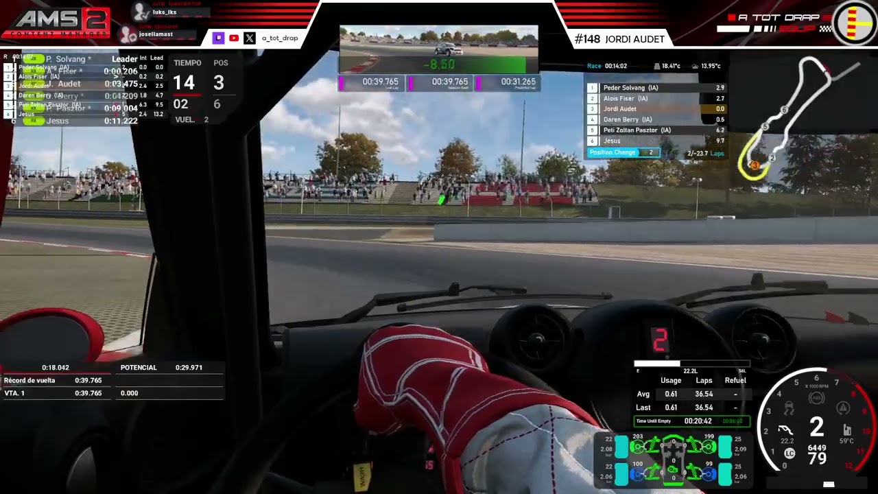 AMS2 | RX Adrenaline | ATOTDRAP de A tot Drap Simulador