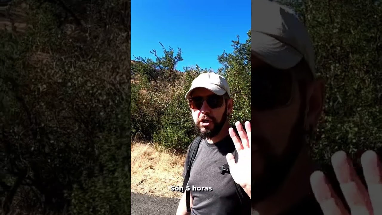 TREKKING lesionada... #shorts de ONtravelling