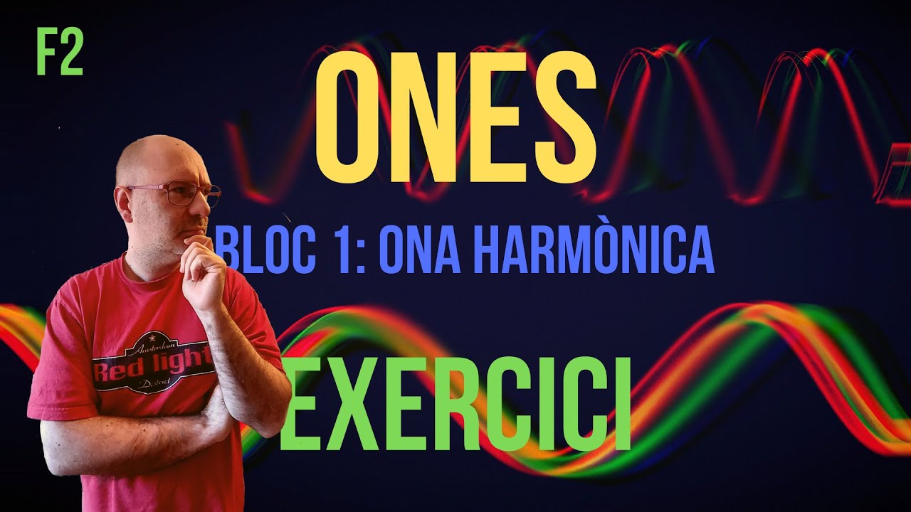 EXERCICI D'ONA HARMÒNICA de Física i Química Batxillerat