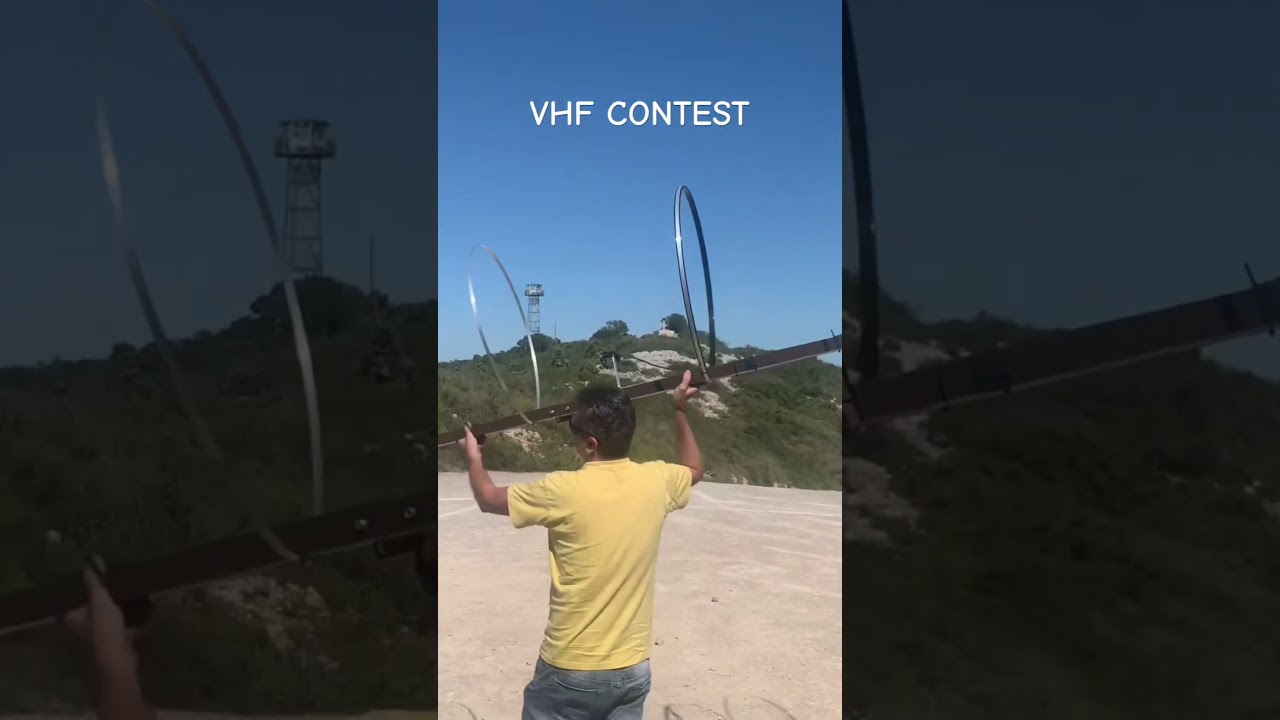 VHF CONTEST #radioaficionat #radioaficionado de EA3HSL Jordi