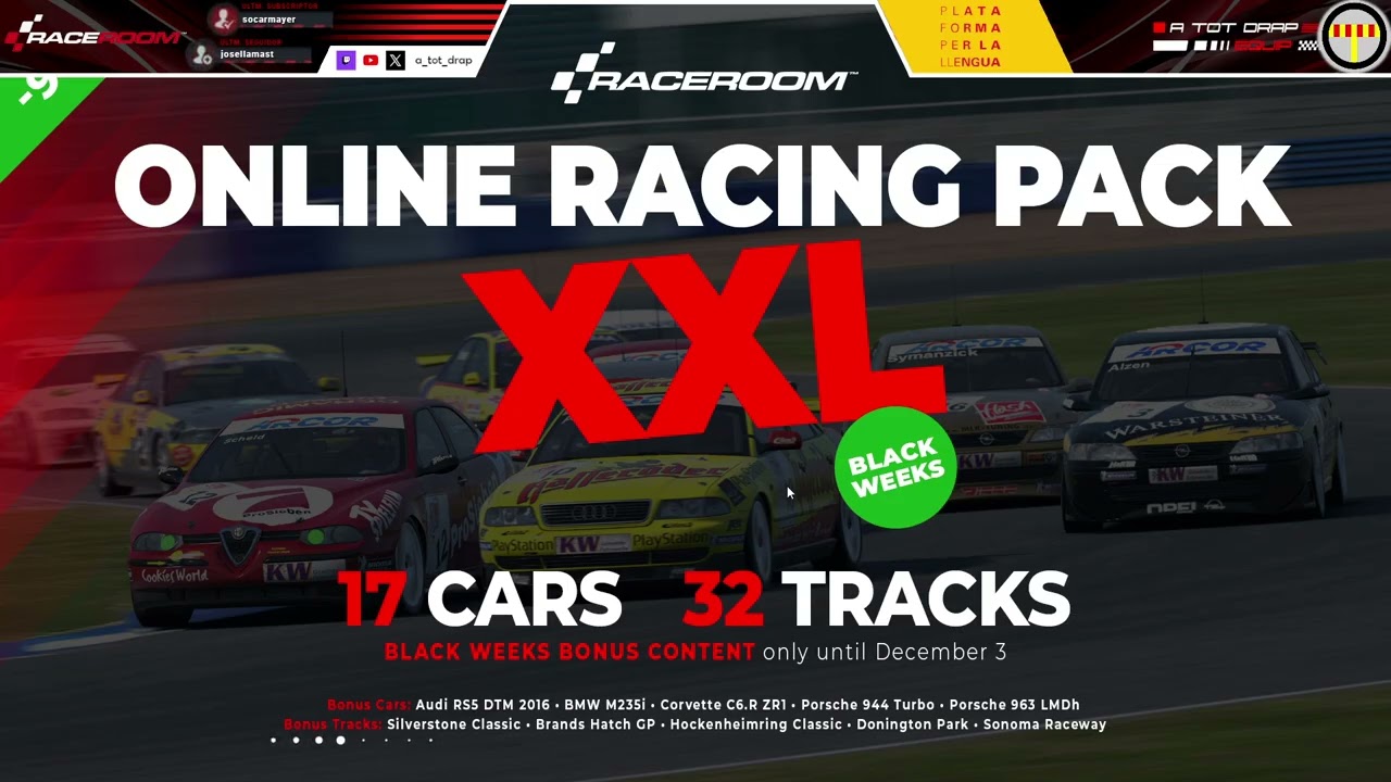 Ranked FREE 2 PLAY de RaceRoom | ATOTDRAP de A tot Drap Simulador