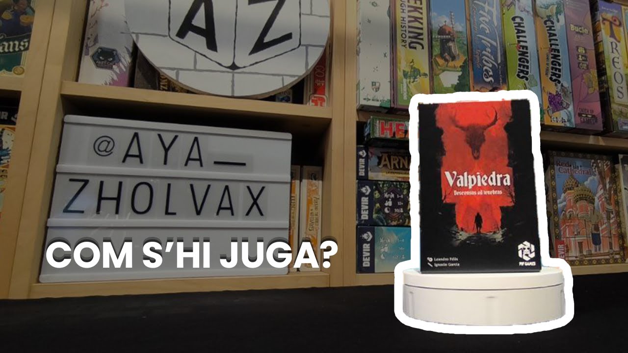 VALPIEDRA: Descensus ad tenebras - Com s'hi juga? [tutorial] de Aya_ZholvaX: Jocs de taula