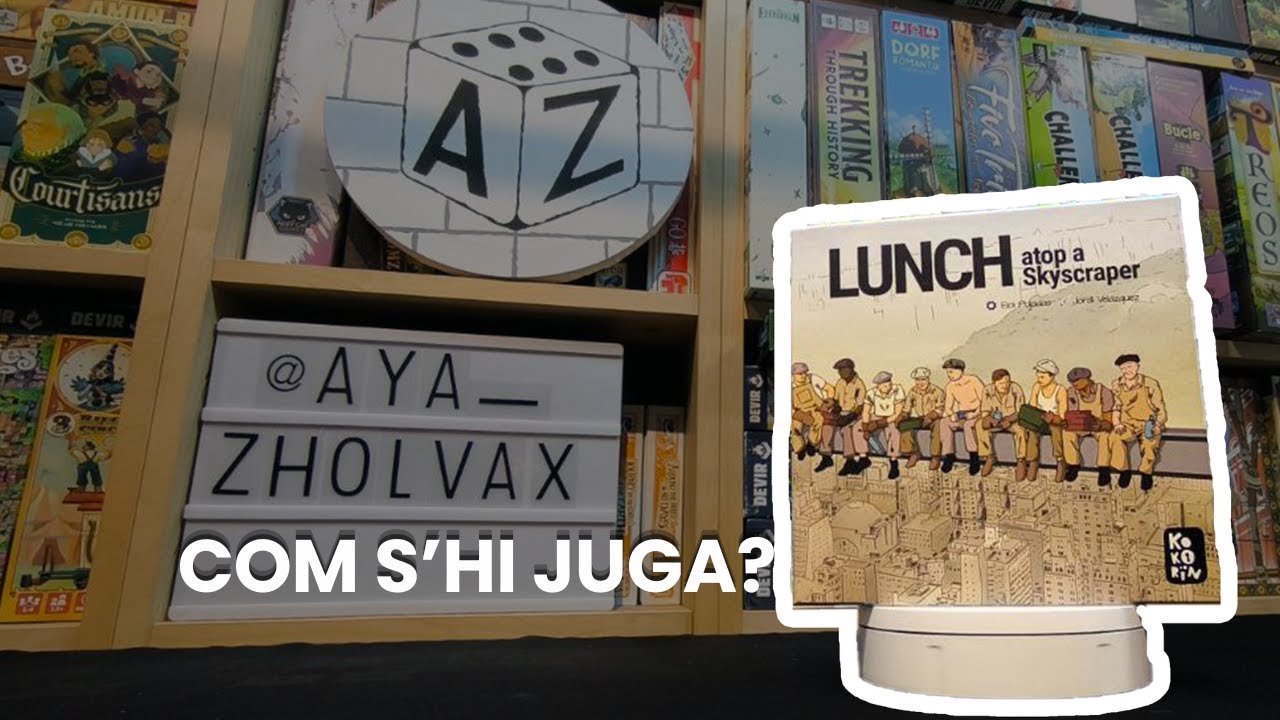 🍴 LUNCH [atop a Skyscraper] - Com s'hi juga? [tutorial] de Aya_ZholvaX: Jocs de taula