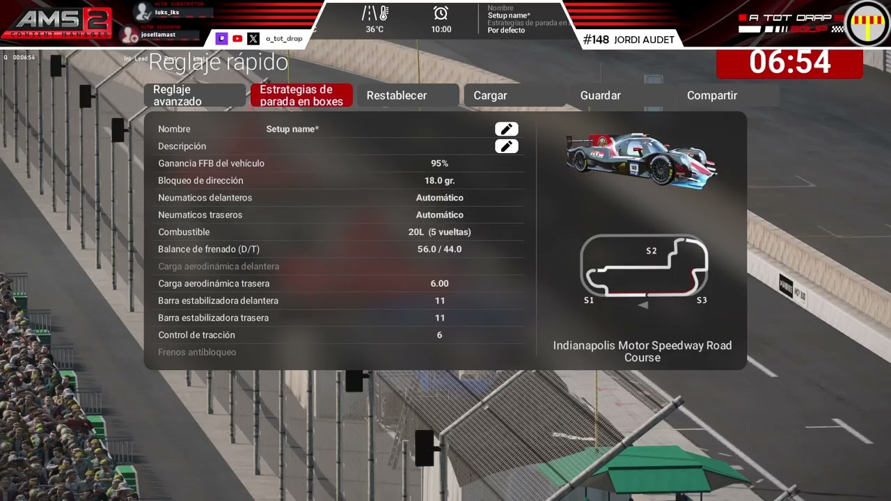 Multi LMP2-GT3 JustRace.net | ATOTDRAP de A tot Drap Simulador