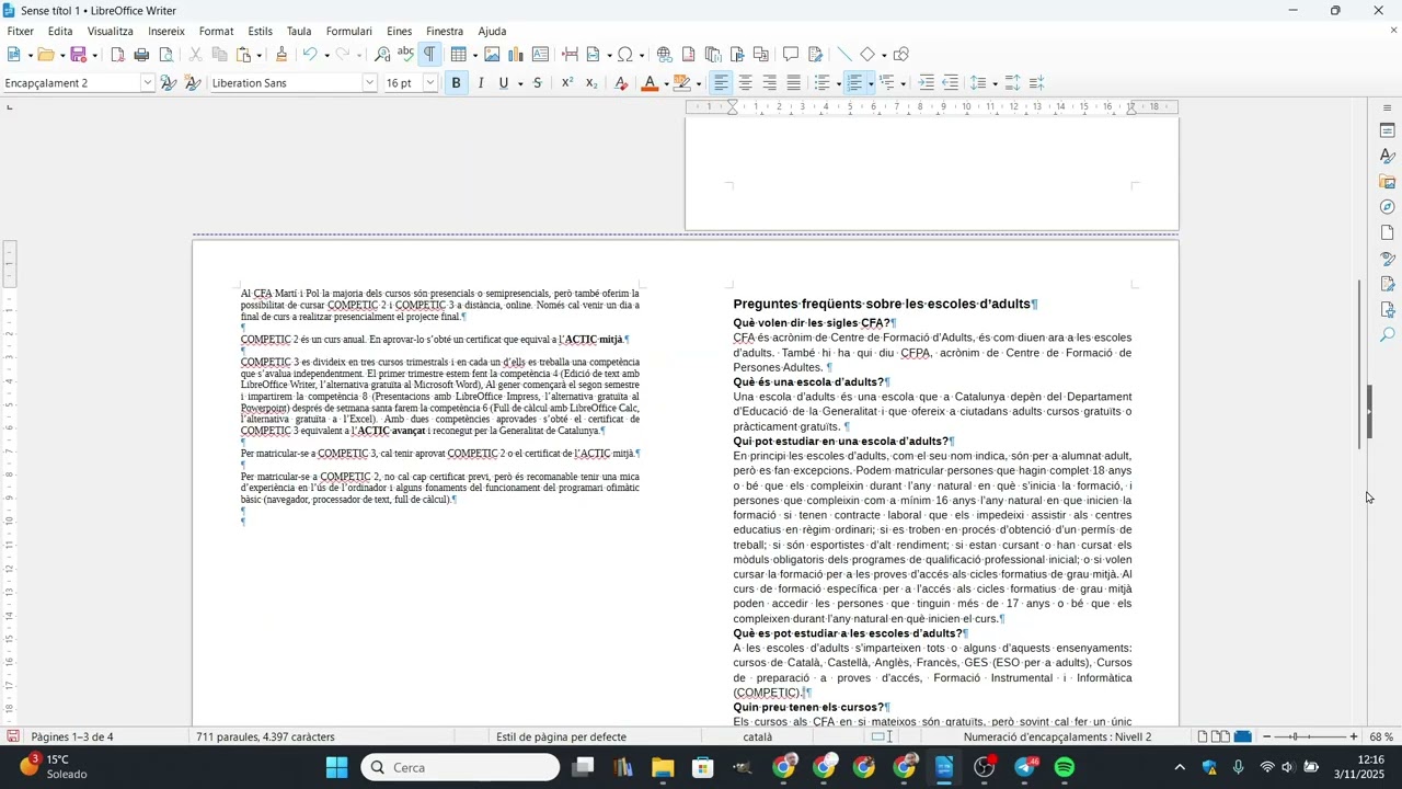 Com forçar salts de pàgina amb Libreoffice Writer de Xavier Àgueda COMPETIC