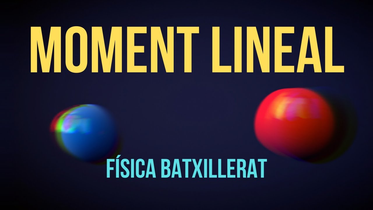 MOMENT LINEAL de Física i Química Batxillerat