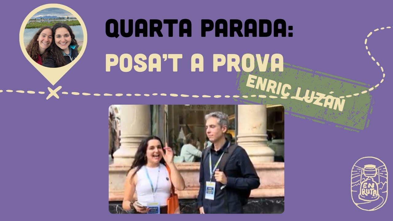 Posa't a prova: 4a parada! Test amb Enric Luzán de Neurones Fregides