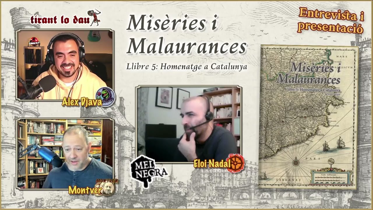 Homenatge a Catalunya - Entrevista a Mel Negra / Rol en Català de Tirant lo dau