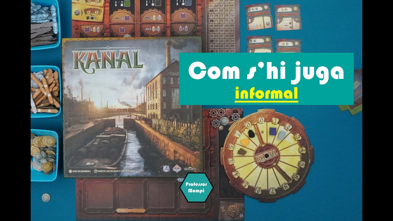 Kanal - Joc de taula - Tutorial "informal" Solitari de Professor Mompi