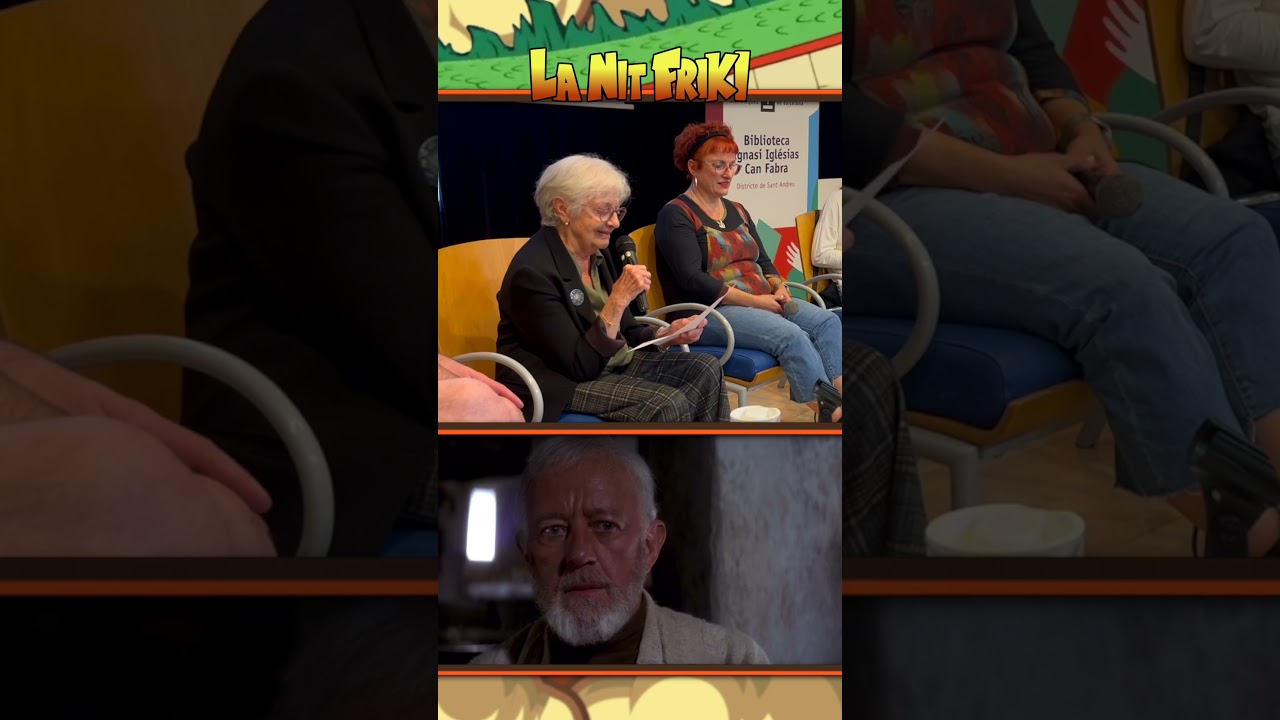 MARIA LUISA SOLÁ (Carrie Fisher) - Mensaje de Leia a Obi Wan Kenobi de La Nit Friki