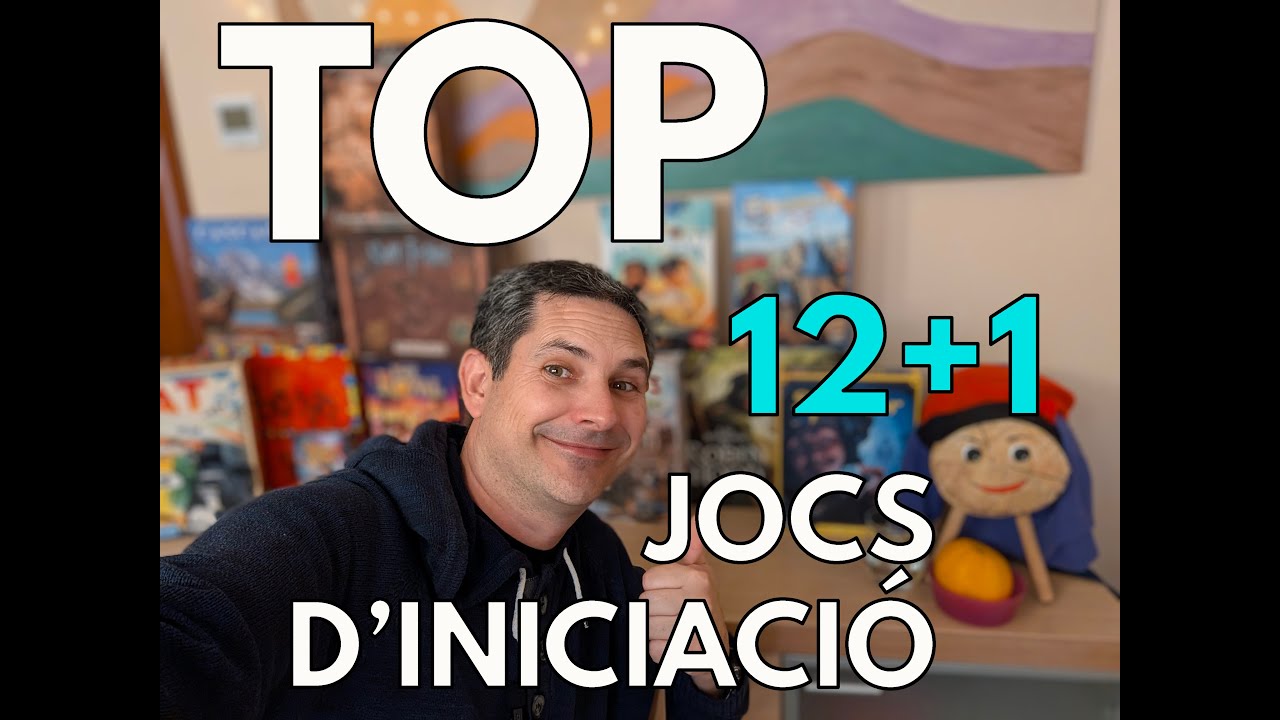 TOP de JOCS DE TAULA D'INICIACIÓ (ideal principiants) de La Taula Plana