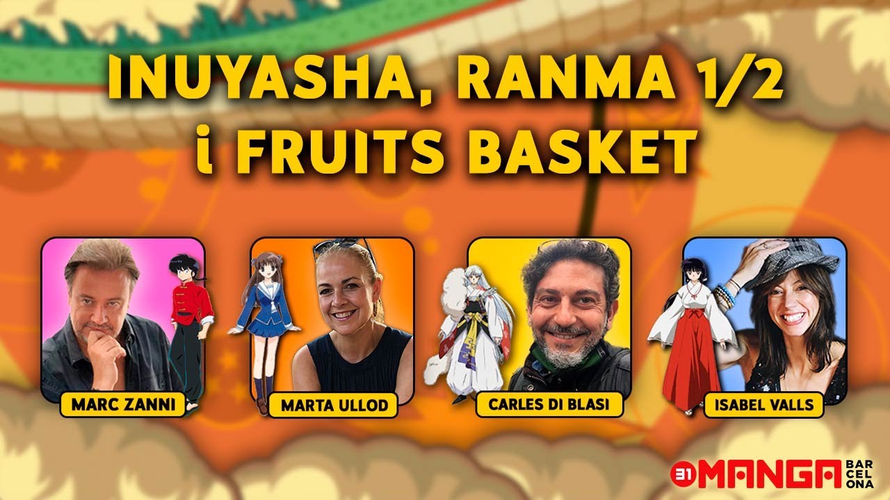 LA NIT FRIKI al 31MangaBCN - amb els actors de doblatge d'INUYASHA, RANMA i FRUITS BASKET en CATALÀ de La Nit Friki