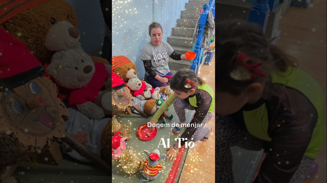 Donem de menjar al Tió!!! #tiódenadal #cagatio de LA COLOMBINA BCN
