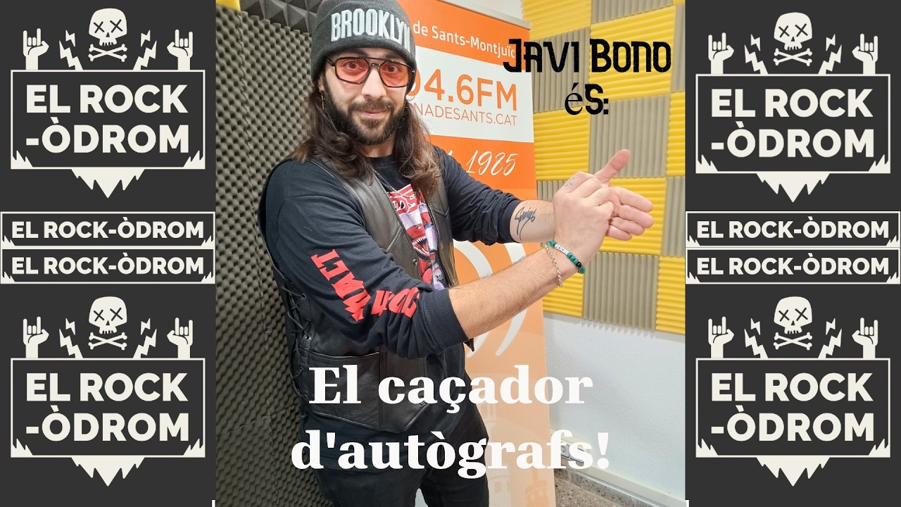 El Rock-Òdrom nº 311 | El caçador d'autògrafs! | Entrevista a Javi Bono (Redshark) de El Rock-Òdrom Ràdio