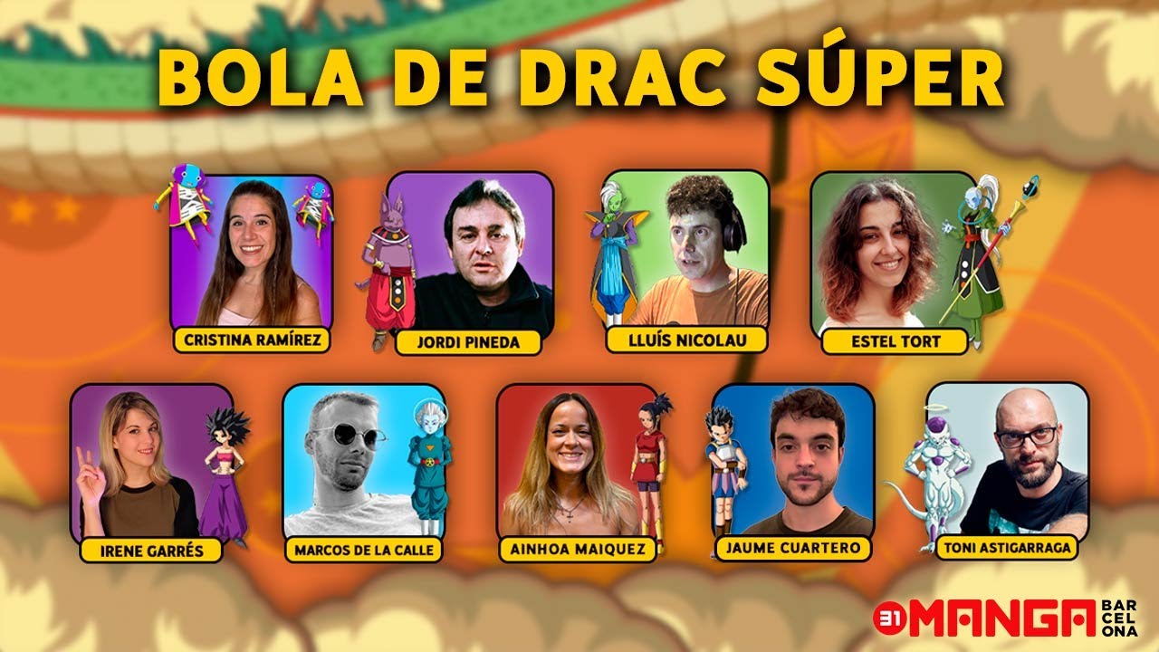 LA NIT FRIKI al 31MangaBCN 2025, amb els actors de doblatge de Bola de Drac Súper en CATALÀ de La Nit Friki