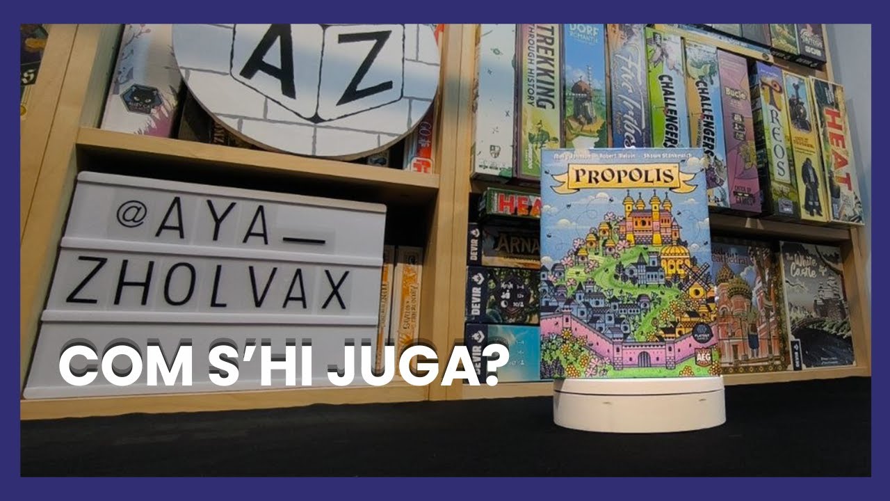 PROPOLIS - Com s'hi juga? [tutorial] de Aya_ZholvaX: Jocs de taula