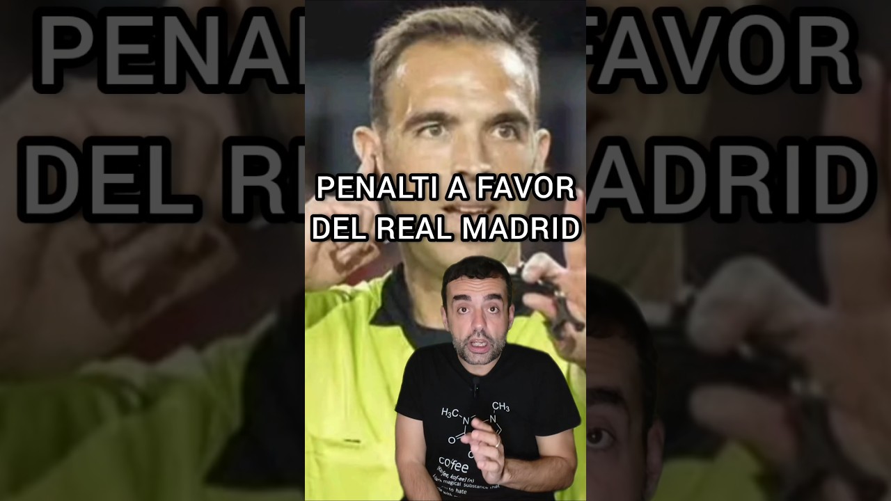Penalti a favor del Real Madrid. de Àngel Aguiló Palou
