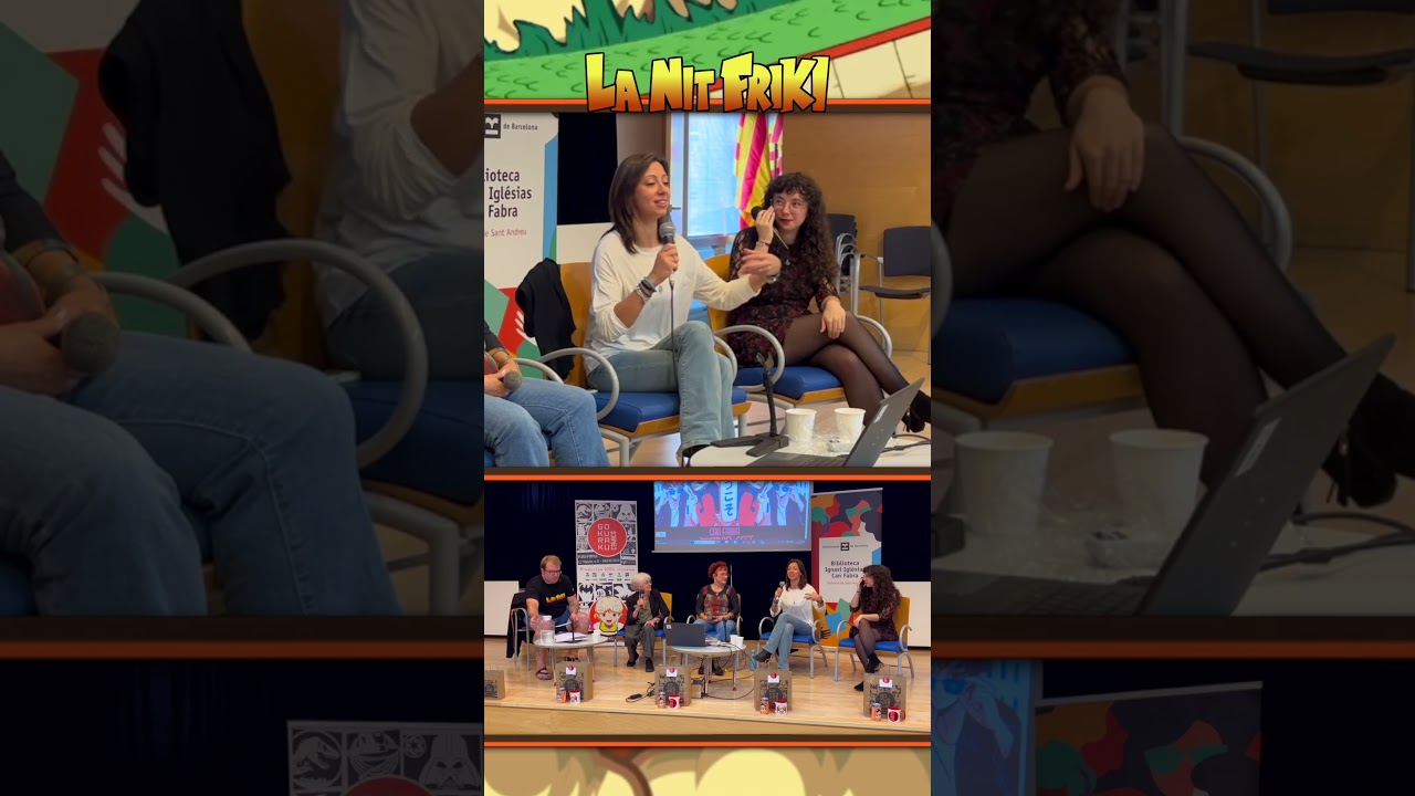 ISABEL VAIIS i LAIA VIDAL expliquen que doblar avui en dia és molt solitari - "ja no ens veiem tant" de La Nit Friki