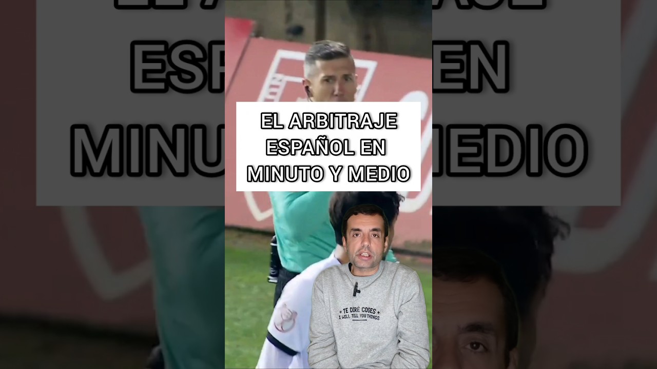El arbitraje español en minuto y medio de Àngel Aguiló Palou