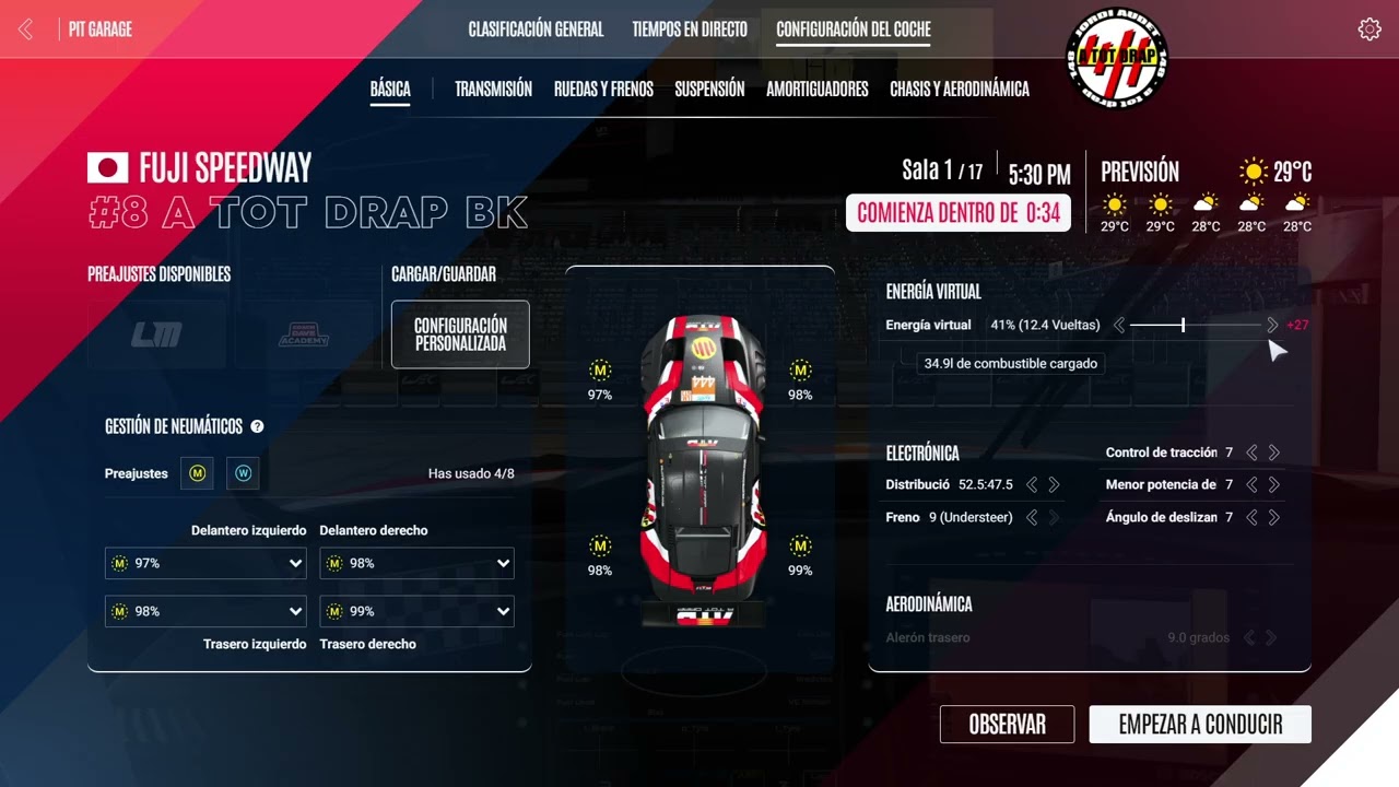 💥GT3 | Fuji & Lmp3 | Portimao 💥ATOTDRAP !discord de A tot Drap Simulador