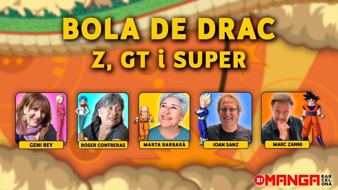 LA NIT FRIKI al 31MangaBCN - amb els actors de doblatge de BOLA DE DRAC en CATALÀ de La Nit Friki