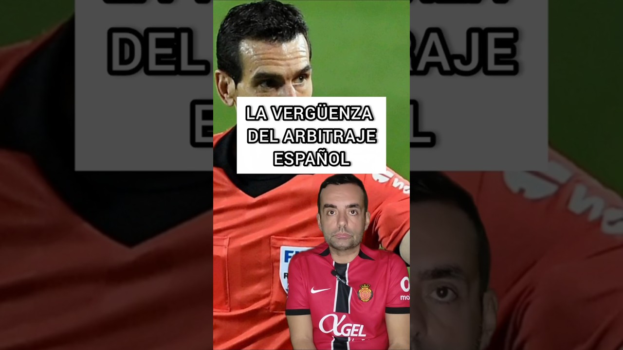 La vergüenza del arbitraje español en una acción del Rayo-Mallorca de Àngel Aguiló Palou