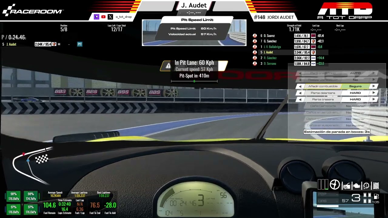 RRacing School - PRO LEAGUE 24L | ATOTDRAP !discord de A tot Drap Simulador