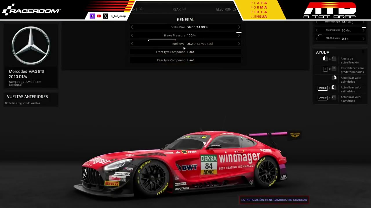 Rankeds FREE de RaceRoom | ATOTDRAP !discord de A tot Drap Simulador
