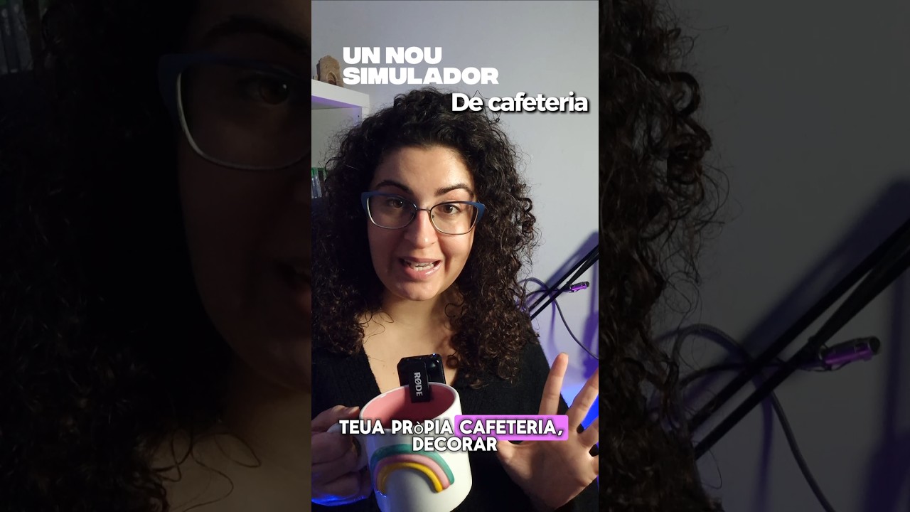 Vols gestionar una cafeteria #cozy? dispo en català #Streamer #Videojocs #videogames de Simmer Valenciana
