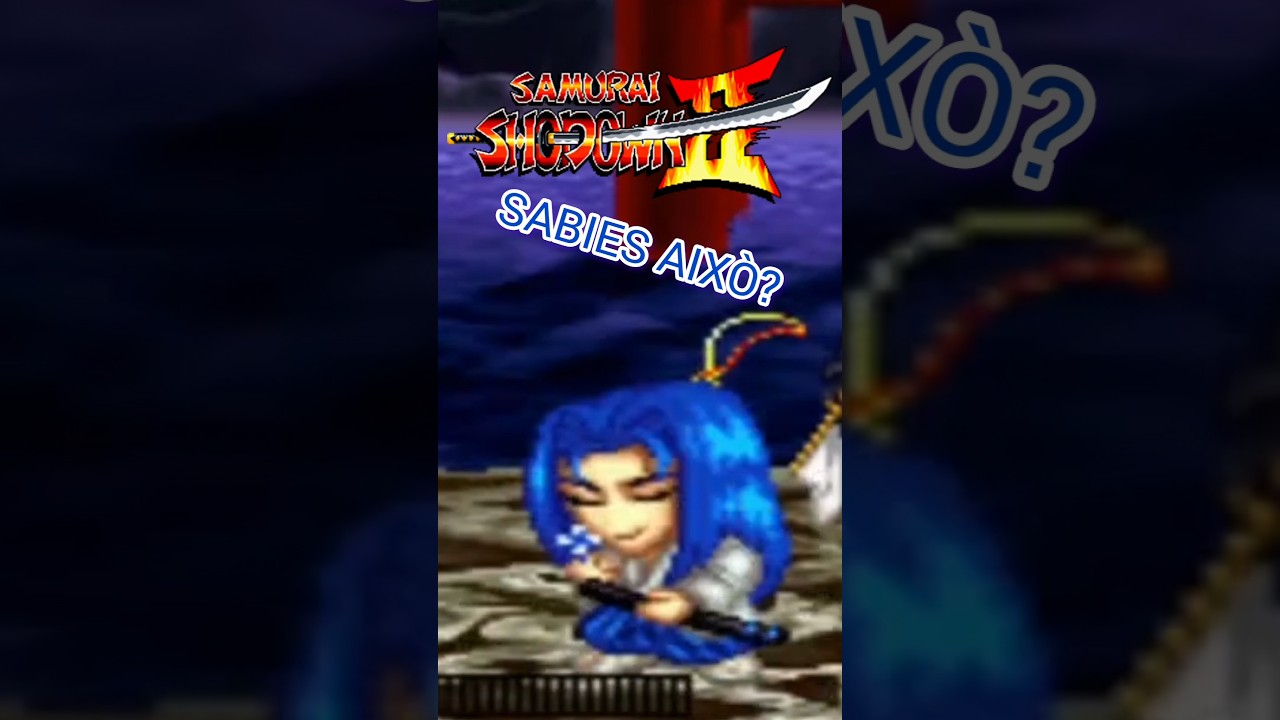 HOLA XOQUERS! Sabieu això? #català #videoxoc #fightinggames #samuraishodown #samurai #samsho2 de El Moviment Ondulatori