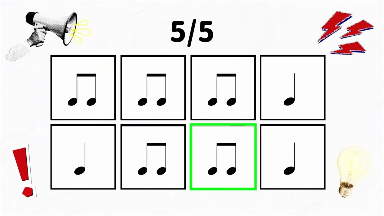 Say The Word On Beat… but it’s Music Notation 🎼🔥 | Levels 1–3 de Enric Pizà