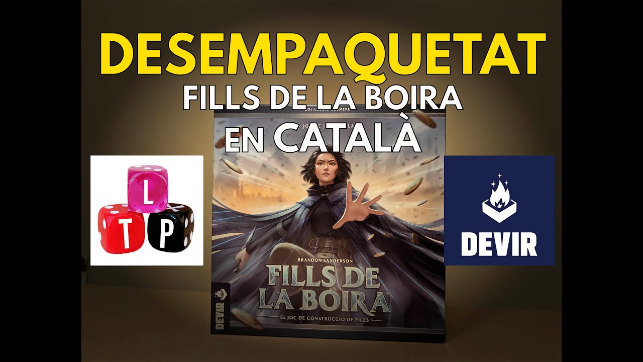 *DESEMPAQUETAT* FILLS DE LA BOIRA EN CATALÀ (UNBOXING) de La Taula Plana