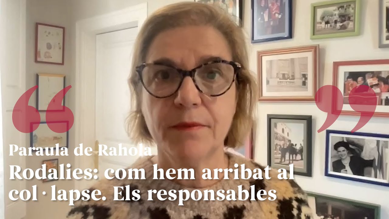 PARAULA DE RAHOLA | Rodalies: com hem arribat al col·lapse. Els responsables de Paraula de Rahola PARAULA DE RAHOLA | Rodalies: com hem arribat al col·lapse. Els responsables de Paraula de Rahola