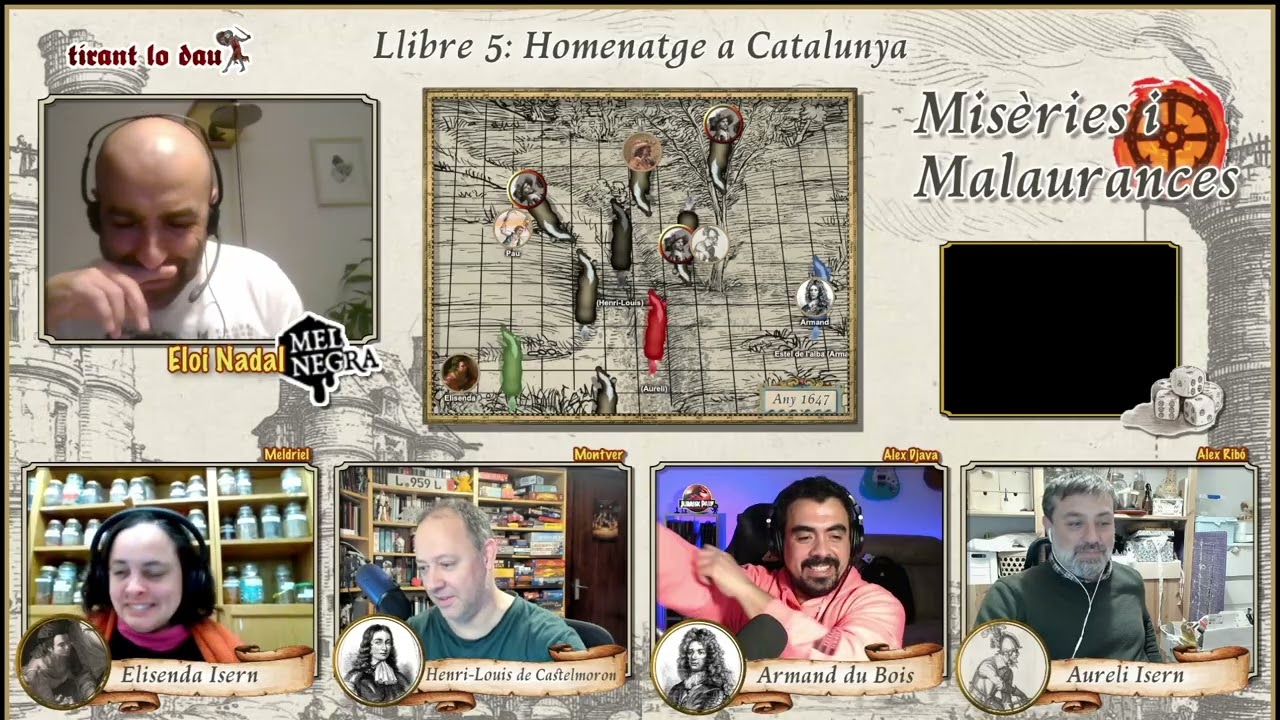 Homenatge a Catalunya (4/X) - Misèries i malaurances // Rol en Català de Tirant lo dau