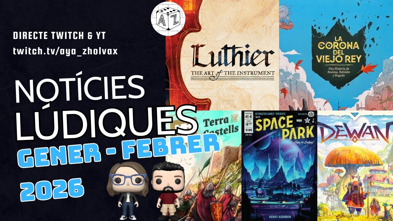 📰🎴Notícies Lúdiques GENER-FEBRER 2026 | El fred congela les novetats? ❄️ de Aya_ZholvaX: Jocs de taula
