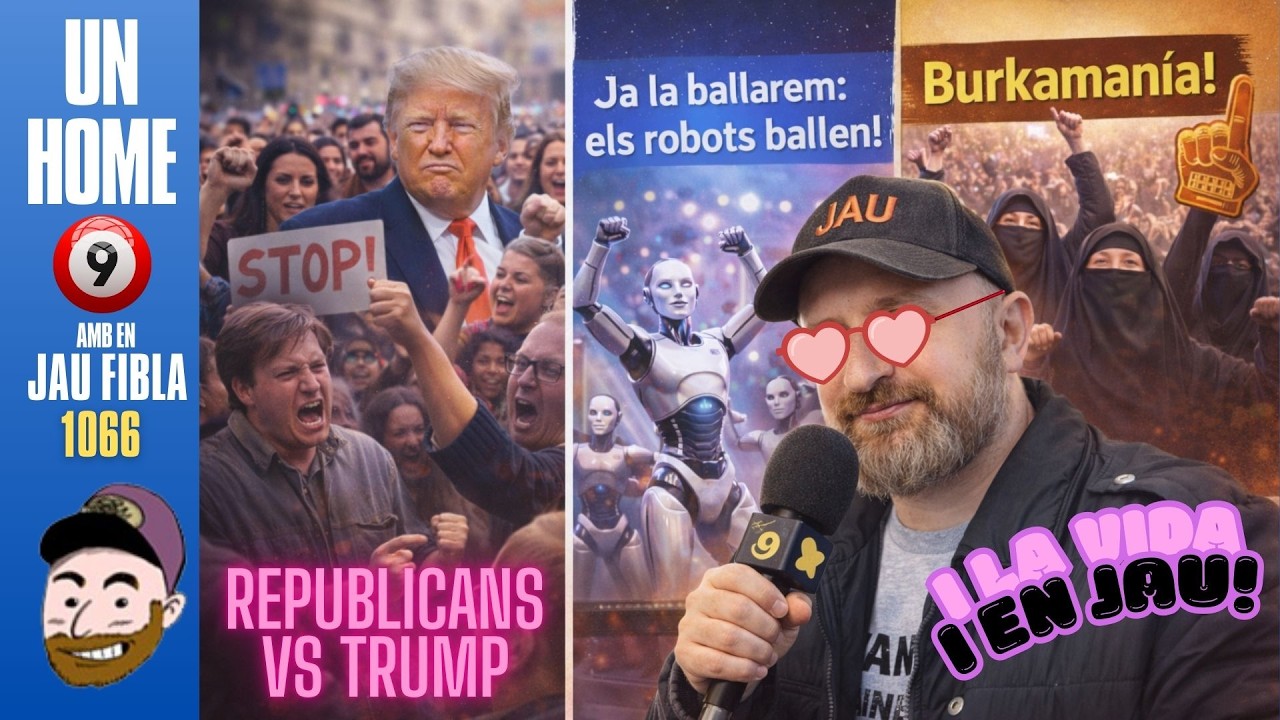 Els republicans perden la por a Trump! Ja la ballarem!: els robots ballen! Burkamanía!⏰1066 #UnHome9 de JauTV