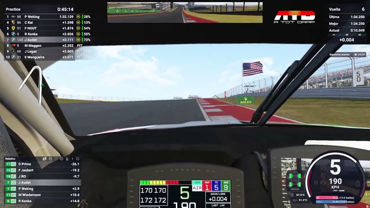 Campionat LMGT3 SPRINT CUP | Week 4 | ATOTDRAP !discord de A tot Drap Simulador