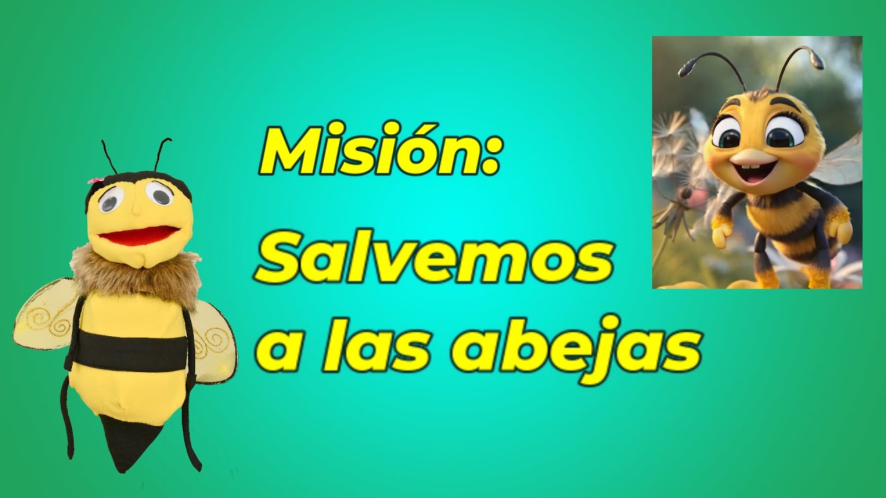 MIsión: Salvemos a las abejas - Educación ambiental con la abeja Greta de Xavier Margenat