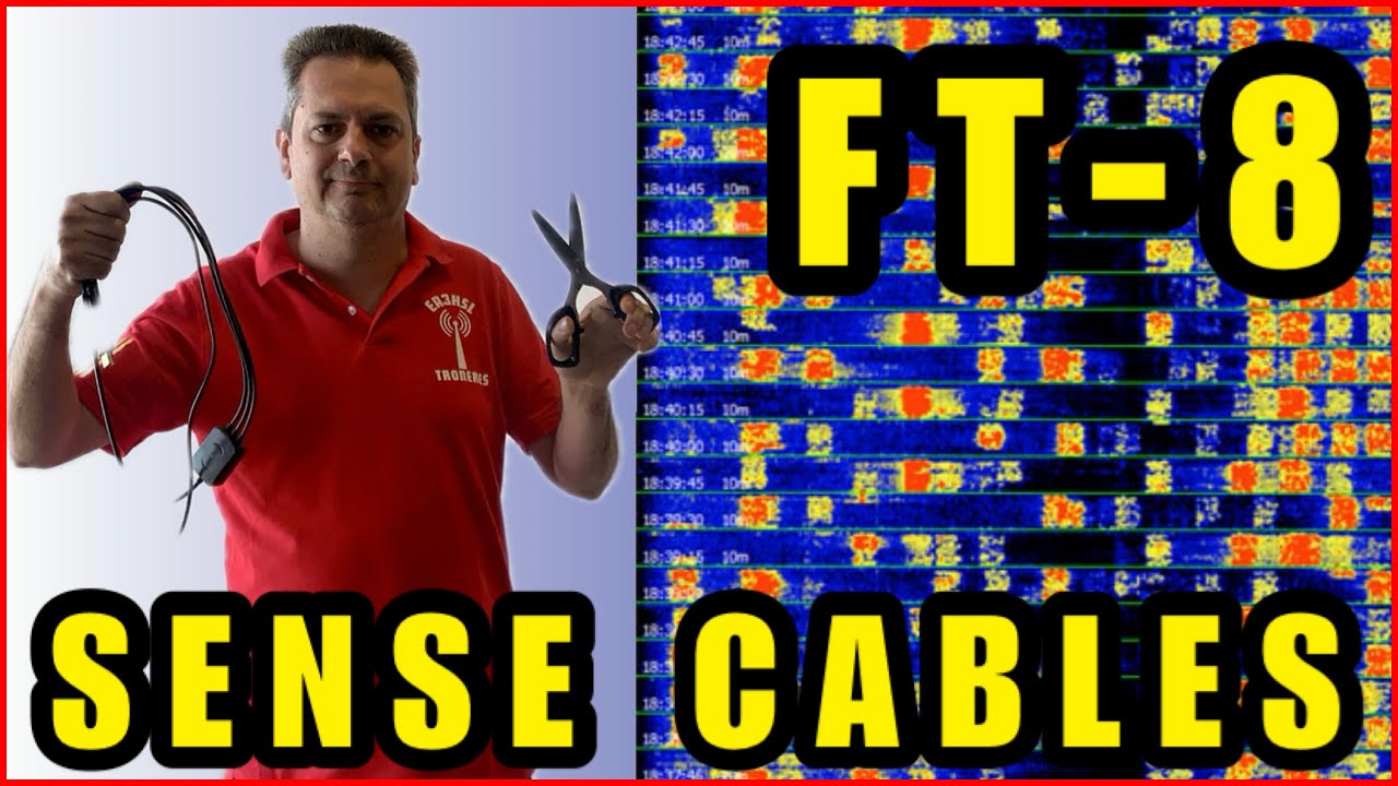 FT8 SENSE PC NI CABLES de EA3HSL Jordi