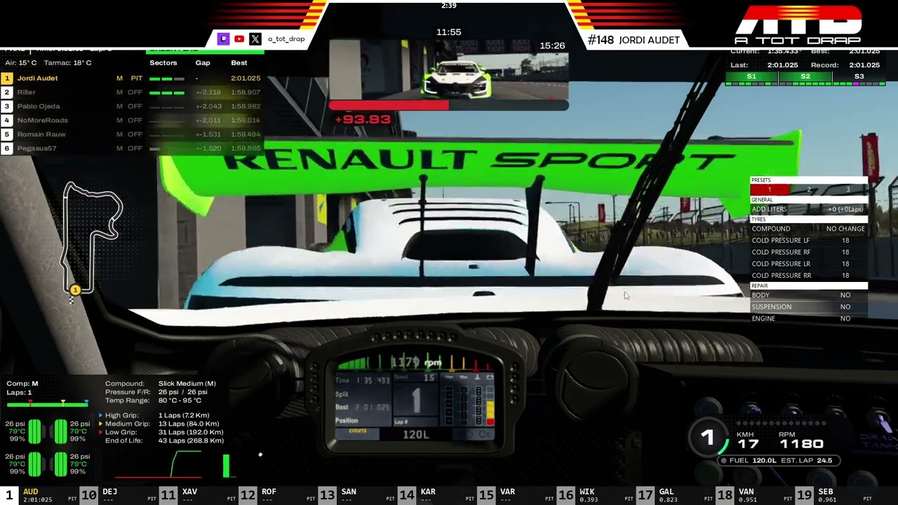 LFM Special Event | Ranault RS01 Cup - Mount Panorama | ATOTDRAP !discord de A tot Drap Simulador
