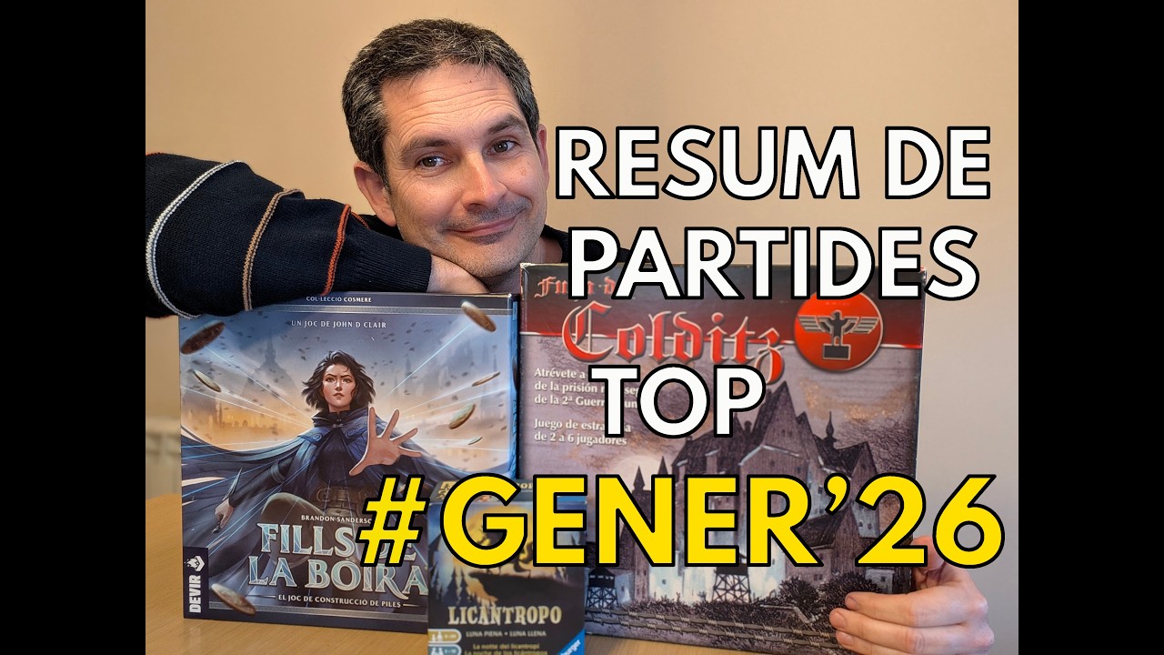 RESUM DE PARTIDES #GENER26 . UN MÉS TOP! de La Taula Plana