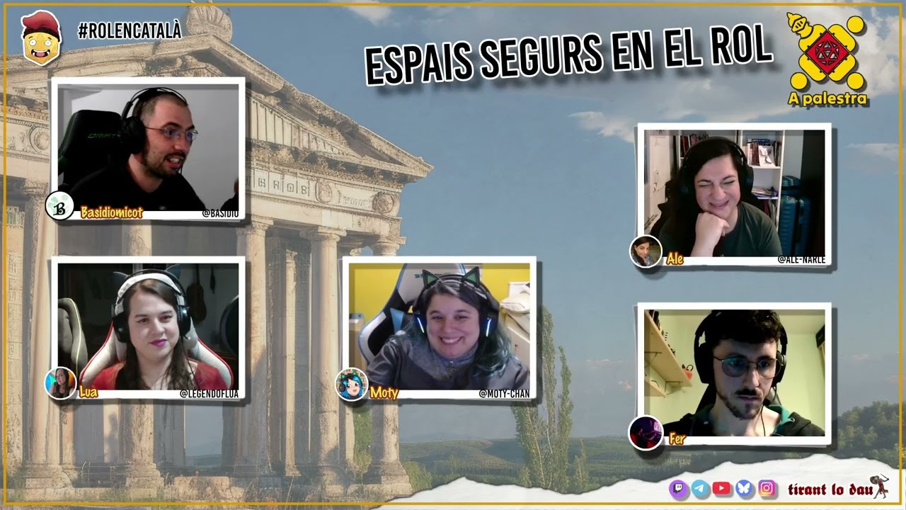 A palestra #1 Espais segurs en el rol de Tirant lo dau