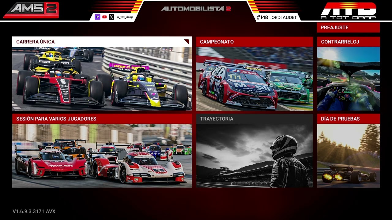 Campionat SprintRace ATD: Ronda 3 | ATOTDRAP !discord de A tot Drap Simulador
