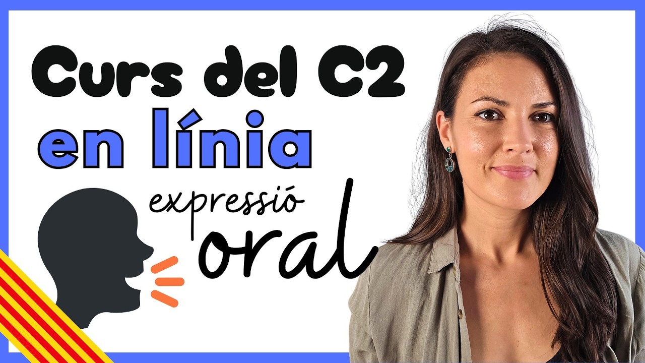 Curs de català C2 online 🧡 Millora el teu nivell d'EXPRESSIÓ ORAL de Parlem d'escriure en català