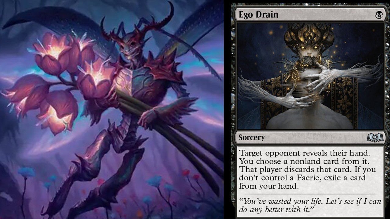 😈EGO DRAIN 🧚‍♀️LORWYN FADES🧚‍♀️ mtg Arena Estàndard de Cats of the Coast