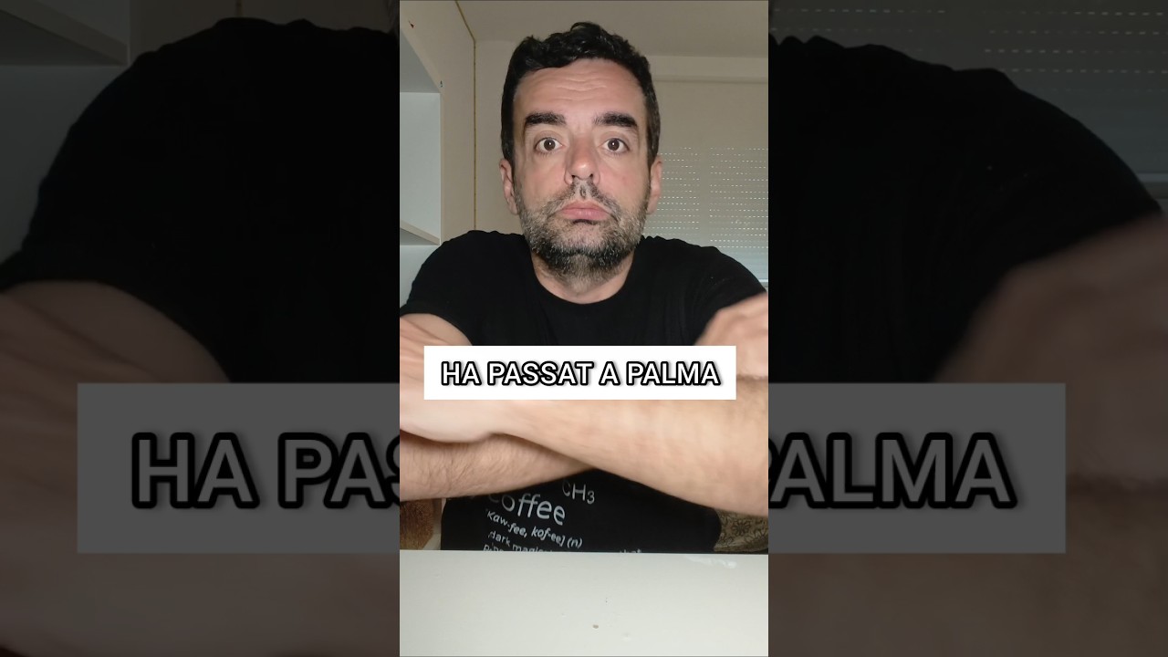 Això que m'ha passat a Palma és molt fort de Àngel Aguiló Palou
