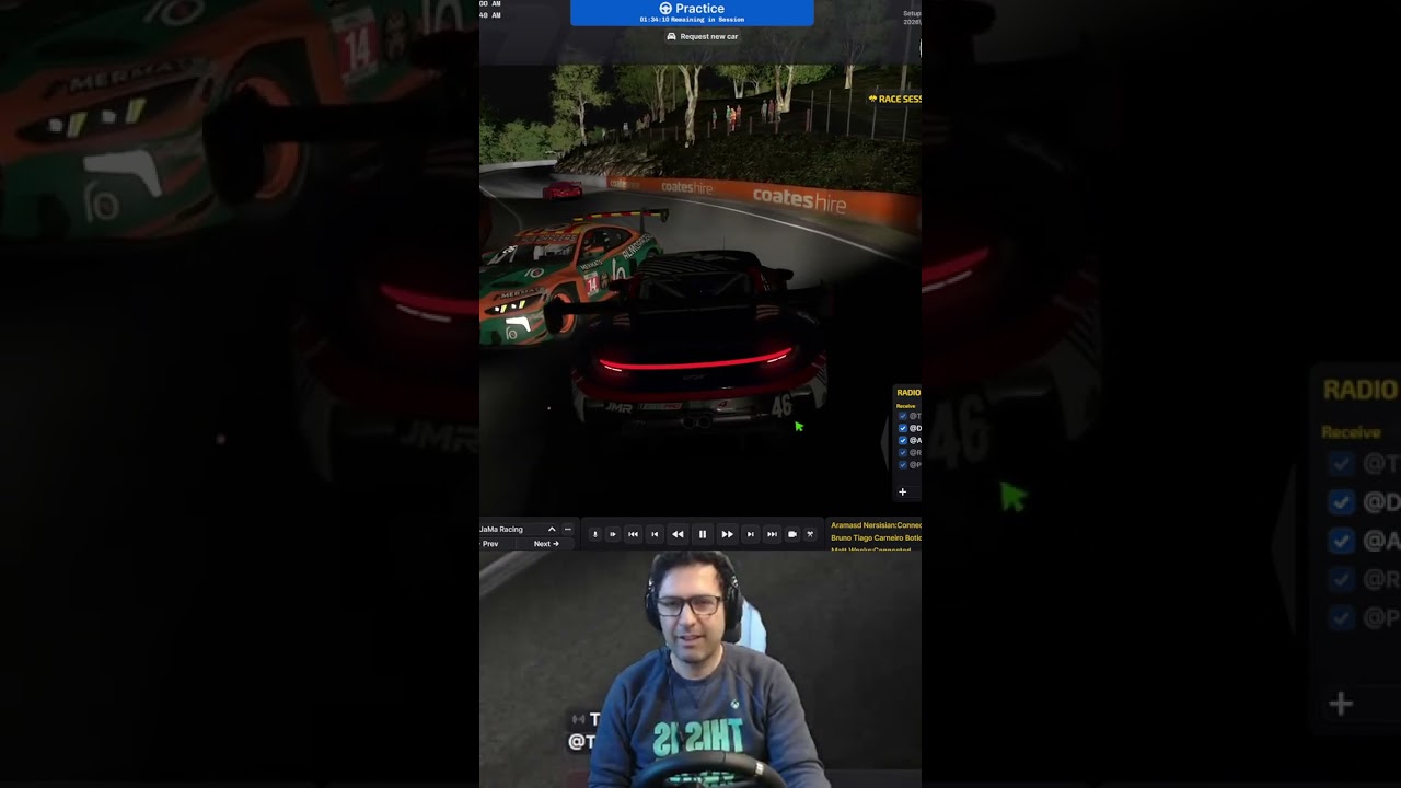 Brake Test - #iracing - #MountPanorama 12h | #rogerbl on #Twitch de RogerBaldoma