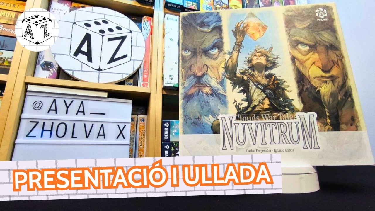 ☁️ Presentació NUVITRUM: Cloud War Tales - Com s'hi juga? | Fem una ullada de Aya_ZholvaX: Jocs de taula